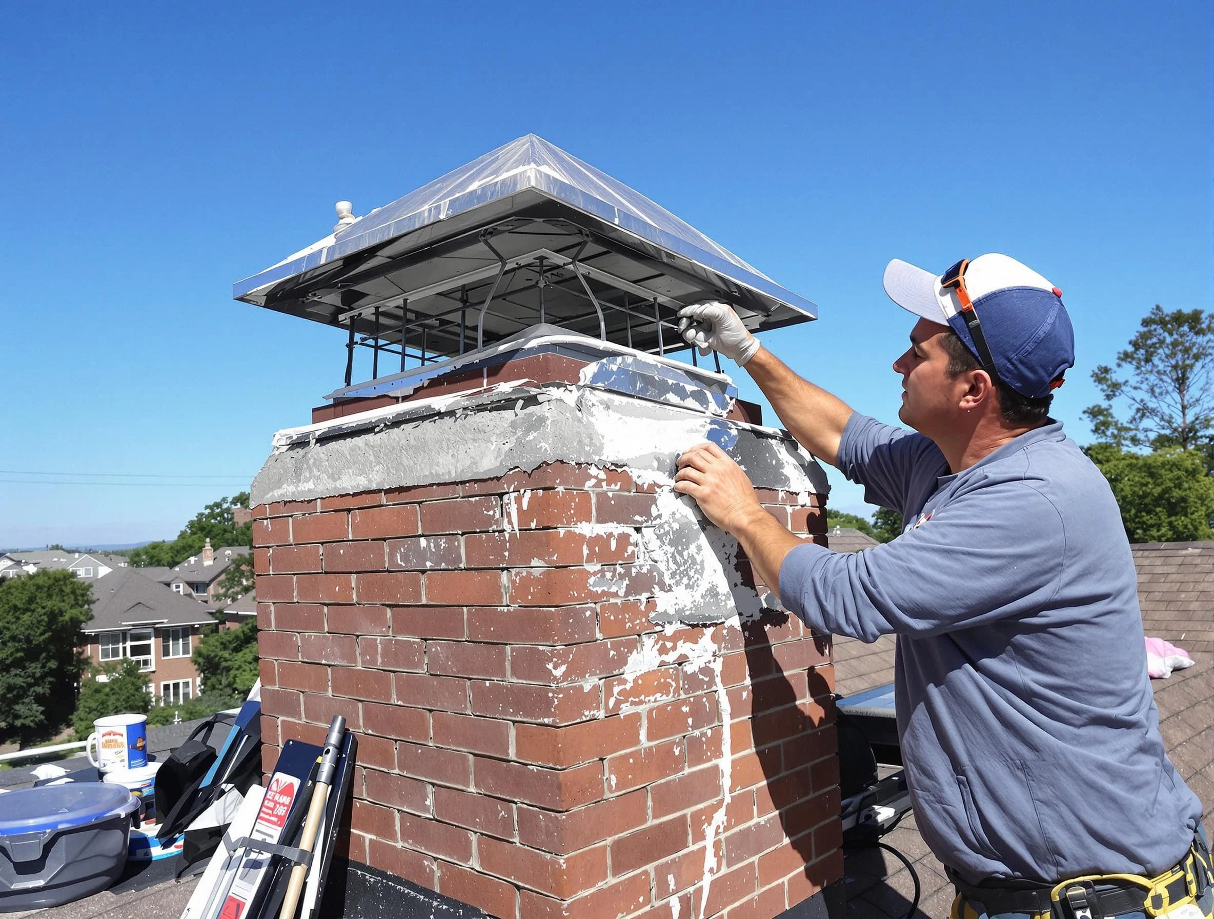 Chimney Crown Services service in Meridian, CO