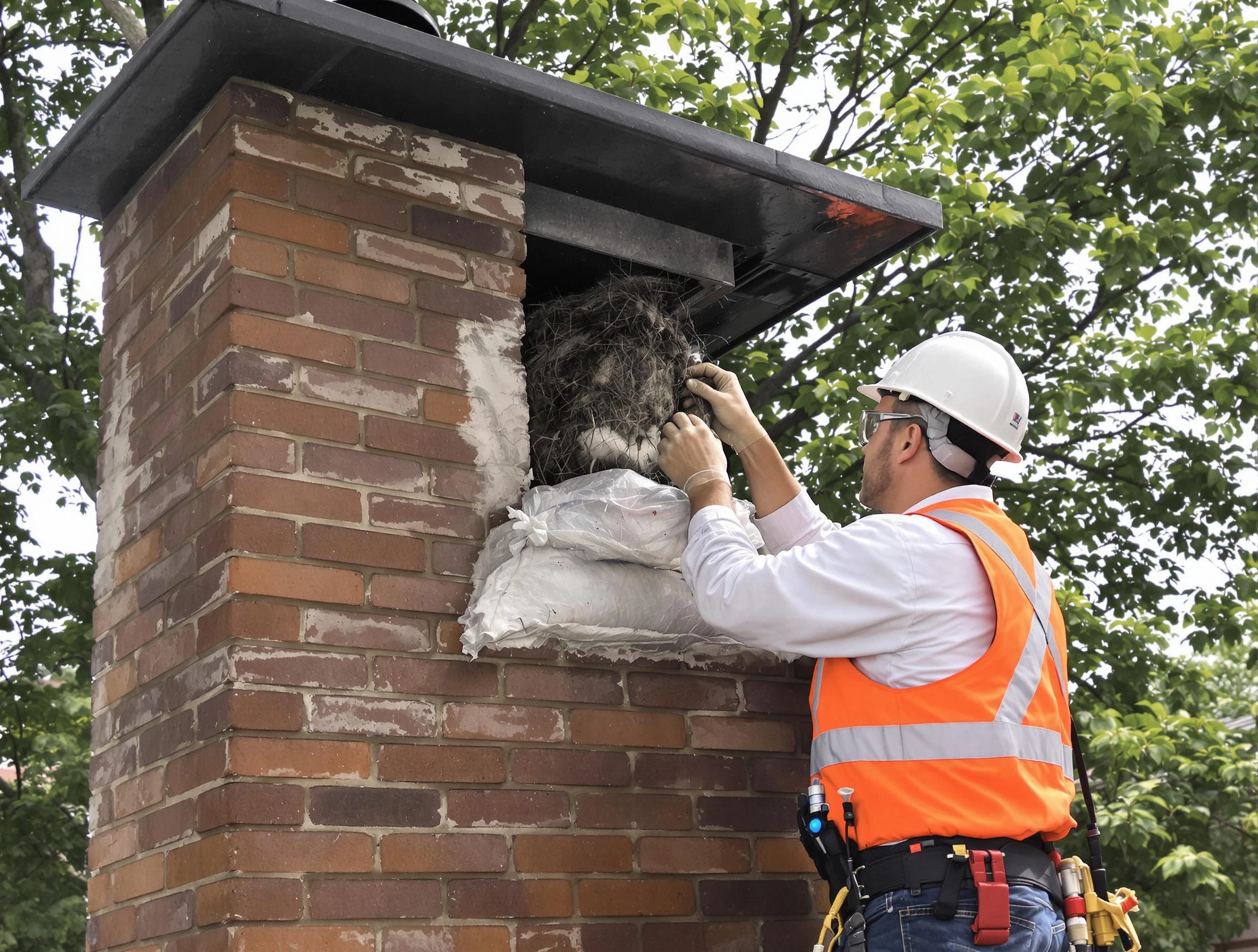 Humane removal of debris and animals by Meridian Chimney Sweep in Meridian, CO